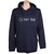 CALVIN KLEIN Relaxed Fit French Terry Hoodie, Size M, Cotton/Polyester, Nav