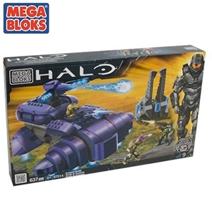 Mega Bloks Halo Covenant Wraith Construc