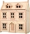 PLANTOYS Victorian Dollhouse, 32 x 64 x 73cm, Wooden, 712400