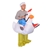 CHICKEN Fancy Dress Inflatable Suit -Fan Operated Costume