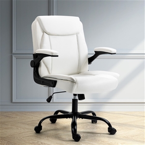 Artiss Office Chair Leather Computer Exe