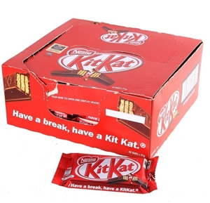 45 x NESTLE KitKat Chocolate Bars, 45g. 