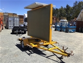 Unreserved 2009 Bartco VMS400 Variable Message Sign Trailer