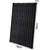 Mono Solar Panel Home Power Generator 100W Black