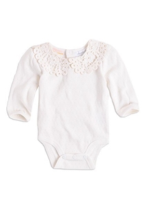 Pumpkin Patch Baby Girl's Lace Collar Lo
