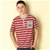 Firetrap Junior Boys Stripe G Dad T-Shirt