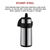 Air Pot for Tea Coffee 5L Pump Action Insulated Airpot Flask Drink Dispense