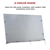 4.9m Caravan Screen Side Sunscreen Shade for 17' Awning