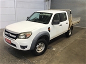 2010 Ford Ranger XL 4X4 PK T/Diesel Manual Crew Cab Chassis
