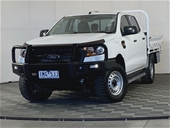 2013 Ford Ranger XL 4X4 PX II TDI Auto Crew Cab Chassis