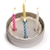 Paraffin Wax Happy Birthday Candle