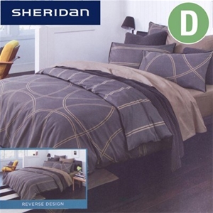 Sheridan Themes Anthracite Quilt Cover S