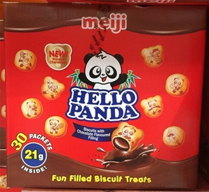 2 x MEIJI 30pk Hello Panda Biscuit Treat