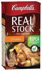 18 x CAMPBELL'S Real Stock Chicken Flavo