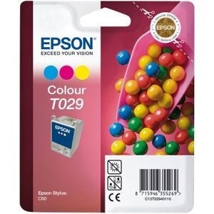 Epson T029091 Colour Ink Cartridge - Sty