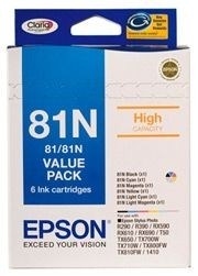 Epson T111792 T81N Ink Cartridges Bundle