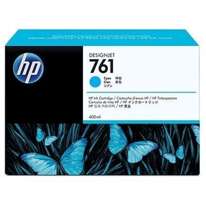 HP CM994A #761 Ink Cartridge - Cyan, 400