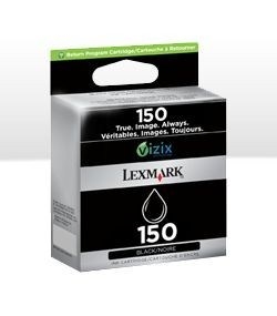 Lexmark 150 Ink Cartridge - Black, 200 P