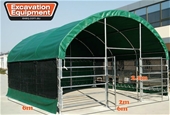 Unused 2023 6m x 6m Enclosed Shelters - Toowoomba