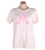 2 x LE COQ SPORTIF Women's Chloe Tee, Size L, 100% Cotton, Pink Stripe. Bu
