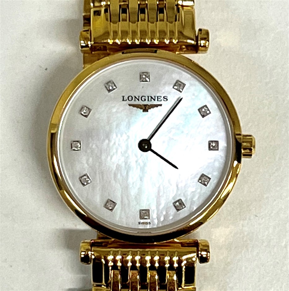 Longines La Grande Classique Diamond Ladies Watch Auction (0074-2551618 ...