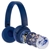 BUDDYPHONES Pop Fun Headphones, Blue. NB: Minor use. No Stickers.