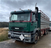 2002 Iveco Eurotech 4300 CUR 6 x 4 Cattle Truck - Tasmania