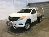 2014 Mazda BT-50 4X2 XT Turbo Diesel Automatic Cab Chassis
