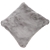 J.ELLIOT HOME Arlo Faux Fur Cushion, 50 x 50cm, Silver. Buyers Note - Disc
