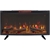 CLASSIC FLAME Wall Mounted Electric Infrared Fireplace With Stand, 42HFU30