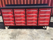 Unused 20 Drawer Work Benches – Dandenong