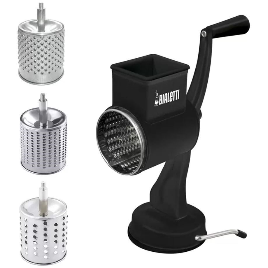 BIALETTI Ultimate Multi Stainless Steel Grater, Black. Auction (0340 ...