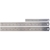 3 x TOLSEN Stainless Steel Rulers; Size: 150mm, 600mm, 1000mm. Buyers Note