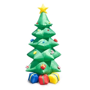 8Ft 2.4m Inflatable Christmas Tree Prese