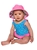 Pumpkin Patch Girl's Babies Spot and Frilled Swimsuit