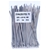 2 Packs of 100 x Stainless Steel Cable Ties, Size 4.6mm x 150mm.