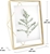 UMBRA Prisma Picture Frame, 8x 10 Photo Display for Desk or Wall,Chrome Fin