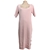 CALVIN KLEIN JEANS Women's Ribbed Dress, Size XL, Cotton/Elastane, Enchant