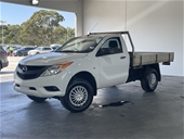 2014 Mazda BT-50 4X2 XT Turbo Diesel Automatic Cab Chassis
