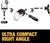 DEWALT Right Angle Drill Adaptor, 2-in-1 Attachment (DWAMRAFT).