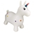 HAPPY HOPPERZ White Unicorn Inflatable Toy for Toddler.