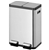 EKO ECOLIVING 29.9L + 29.9L Stainess Steel Recycle Step Bin. NB: Has dent o