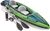 INTEX Challenger K2 Kayak Canoe River Lake Boat Oars Inflatable.