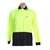 10 x WS WORKWEAR Mens Long Sleeve Polo Shirt, Size XS, Lime/Navy.