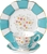 ROYAL ALBERT 100 Years 1930 Teacup, Saucer & Plate Set, Multicolour. NB: Mi