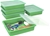 STOREX Letter Size Flat Storage Tray, Organiser Bin with Non-Snap Lid for C