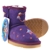 6 x TEAM KICKS Kids Ugg Boots, Hoot Hoot Go, Size UK 8, 100% Marino Wool, F