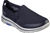 SKECHERS Mens GO Walk 5 Slip-On Walking Shoe, Size US 12 / UK 11, Navy. Bu