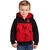 MARVEL Kids' Character Plush Hoodie, Size 4T, 60% Cotton, Spider-Man (Black
