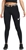 NIKE Women's Pro Dri-FIT Mesh-Paneled Leggings, Size S, Black/Black/White (